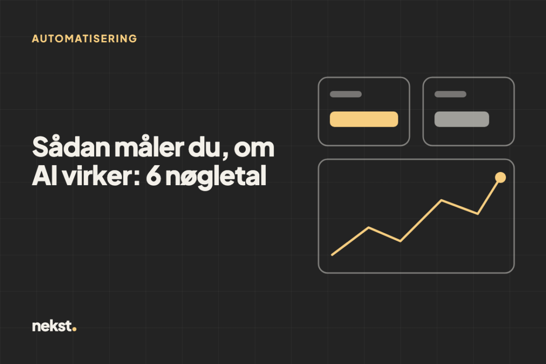 Sådan måler du, om AI i marketing virker: 6 nøgletal